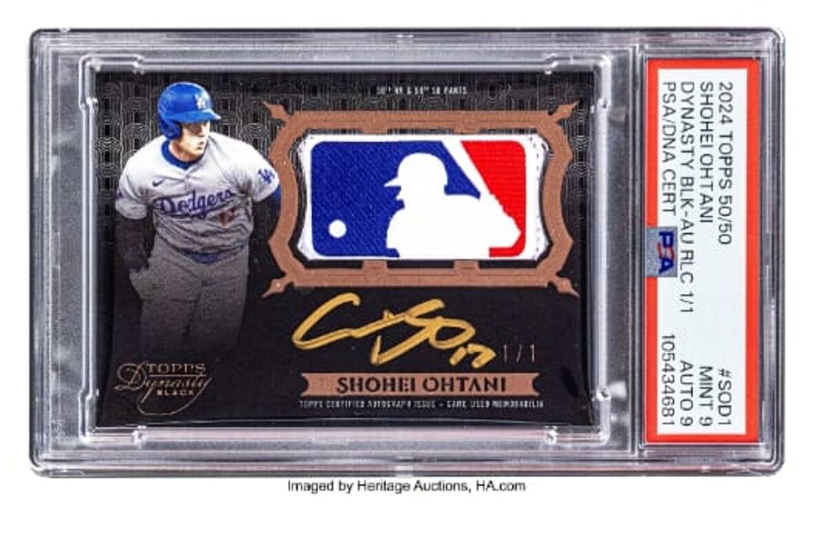 Tarjeta de Shohei Ohtani supera el millón de dólares en una subasta