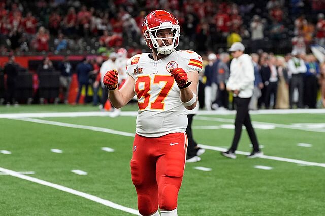 Travis Kelce seguir en la NFL a sus 35 aos, pese a su temporada de rendimiento mas bajo de su carrera