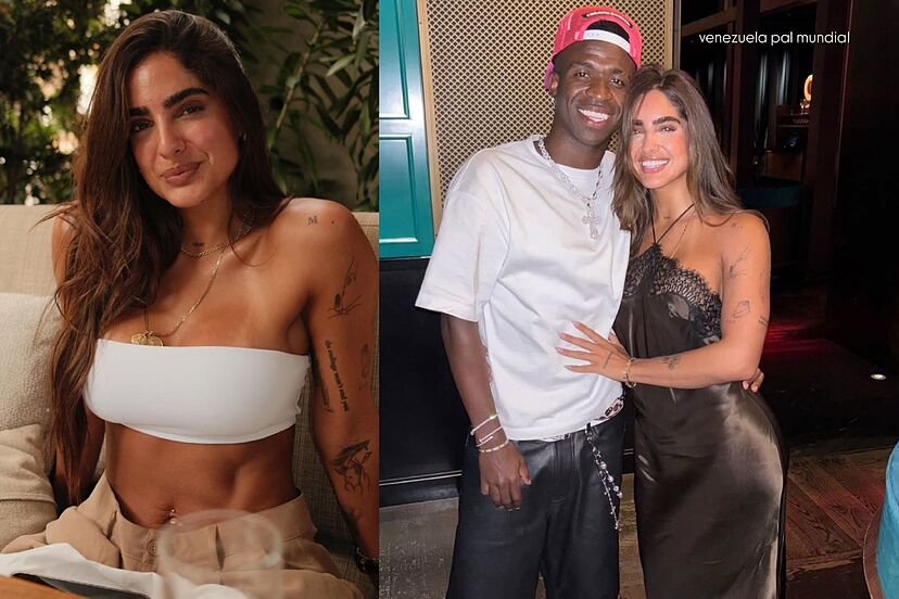 La bella influencer venezolana Isabella Ladera desmiente relación con Vinícius tras vídeo viral juntos en Nueva York | Marcausa