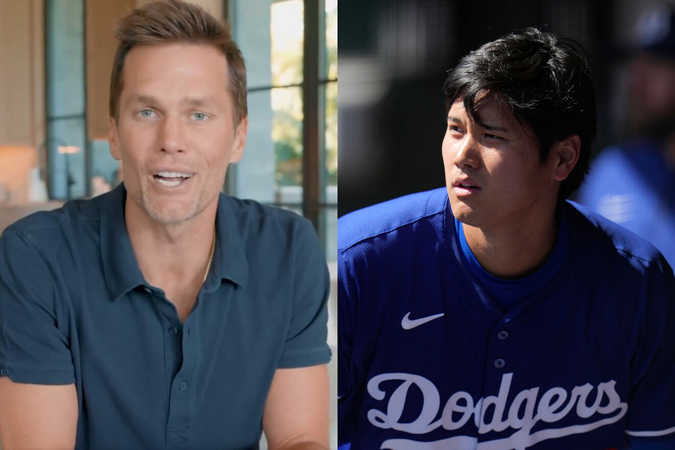 Tom Brady y Shohei Ohtani, dos grandes que se admiran mutuamente.