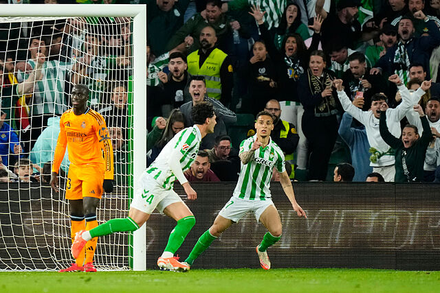 Real Betis se queda con los tres puntos ante el Madrid.