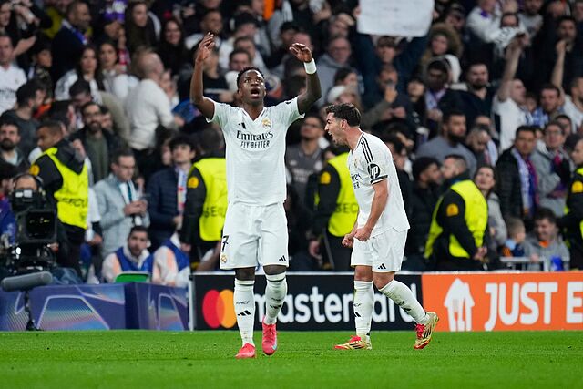 Rodrygo marc un golazo en el inicio del partido ante el Atltico de Madrid