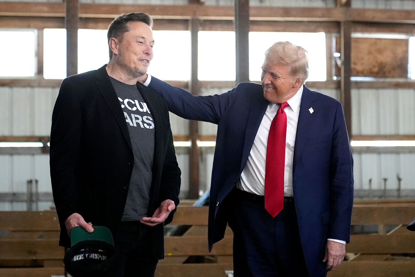 Elon Musk y Donald Trump: promesas.