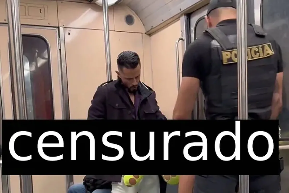 Actriz Luna Bella graba video XXX con policías en el metro de la Ciudad de  México frente a pasajeros | Marcausa