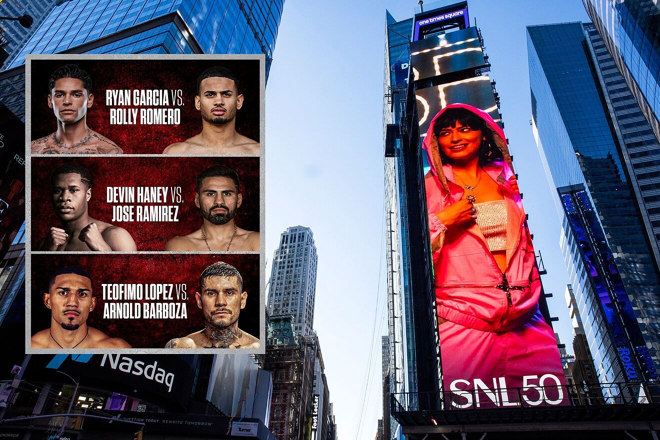 Ryan Garcia estelarizar una funcin histrica en Times Square,...