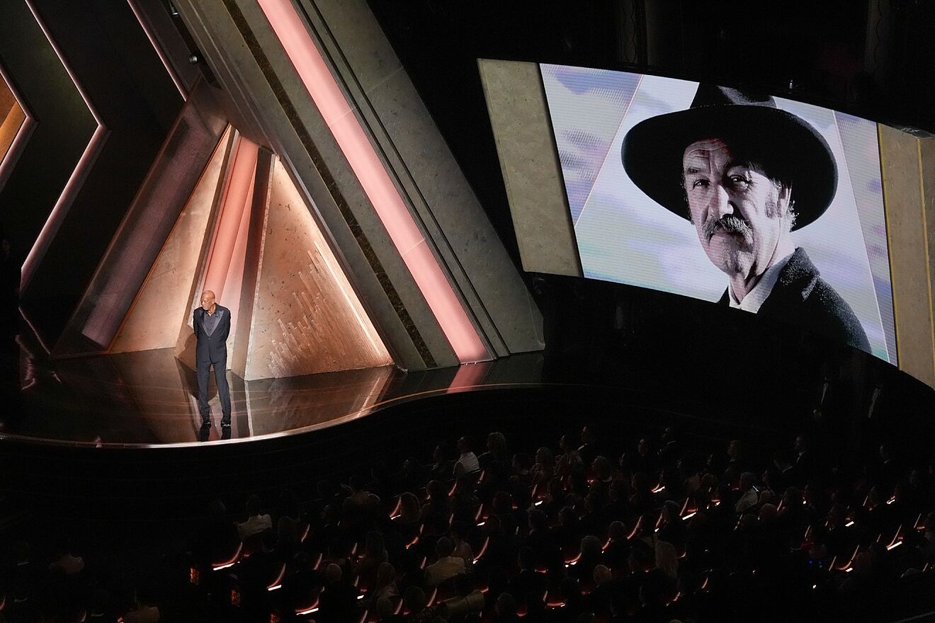 Gene Hackman fue recordado durante la pasada ceremonia de los Premios...