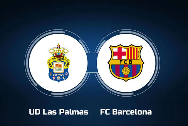 Las Palmas vs Barcelona, juego correspondiente a la jornada 25 de LaLiga