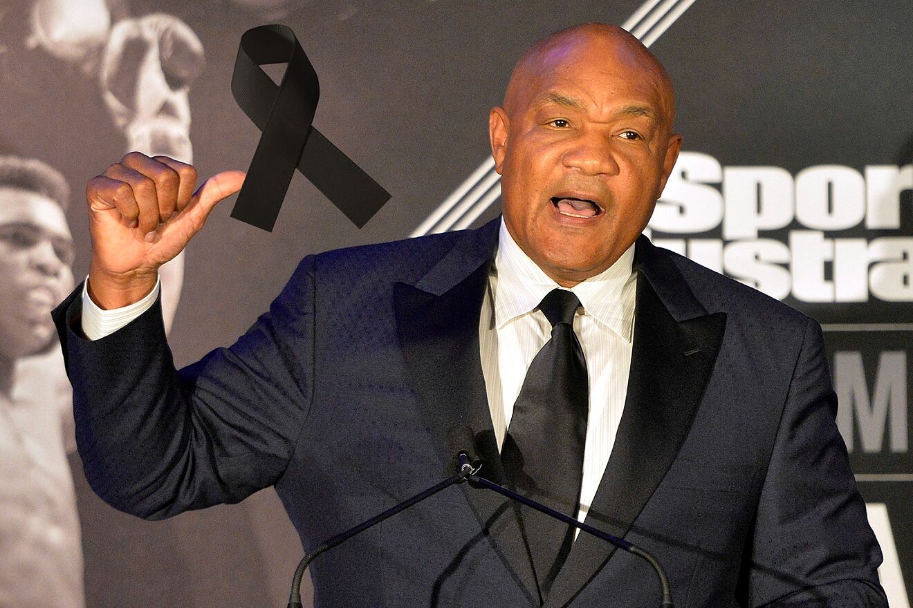 George Foreman fue dos veces campen mundial de peso completo