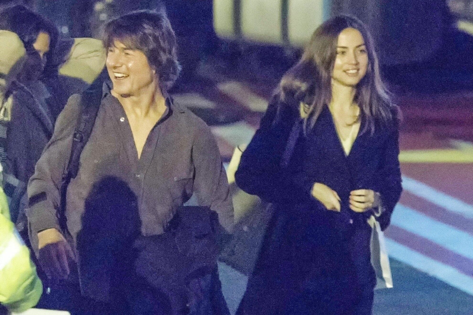 Tom Cruise y Ana de Armas fueron vistos nuevamente en Londres.