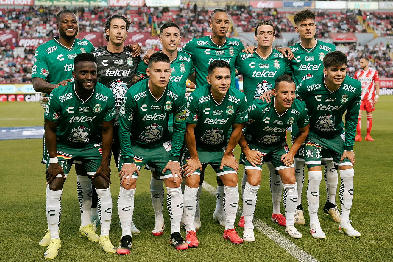 Club Len previo a un partido de Liga MX