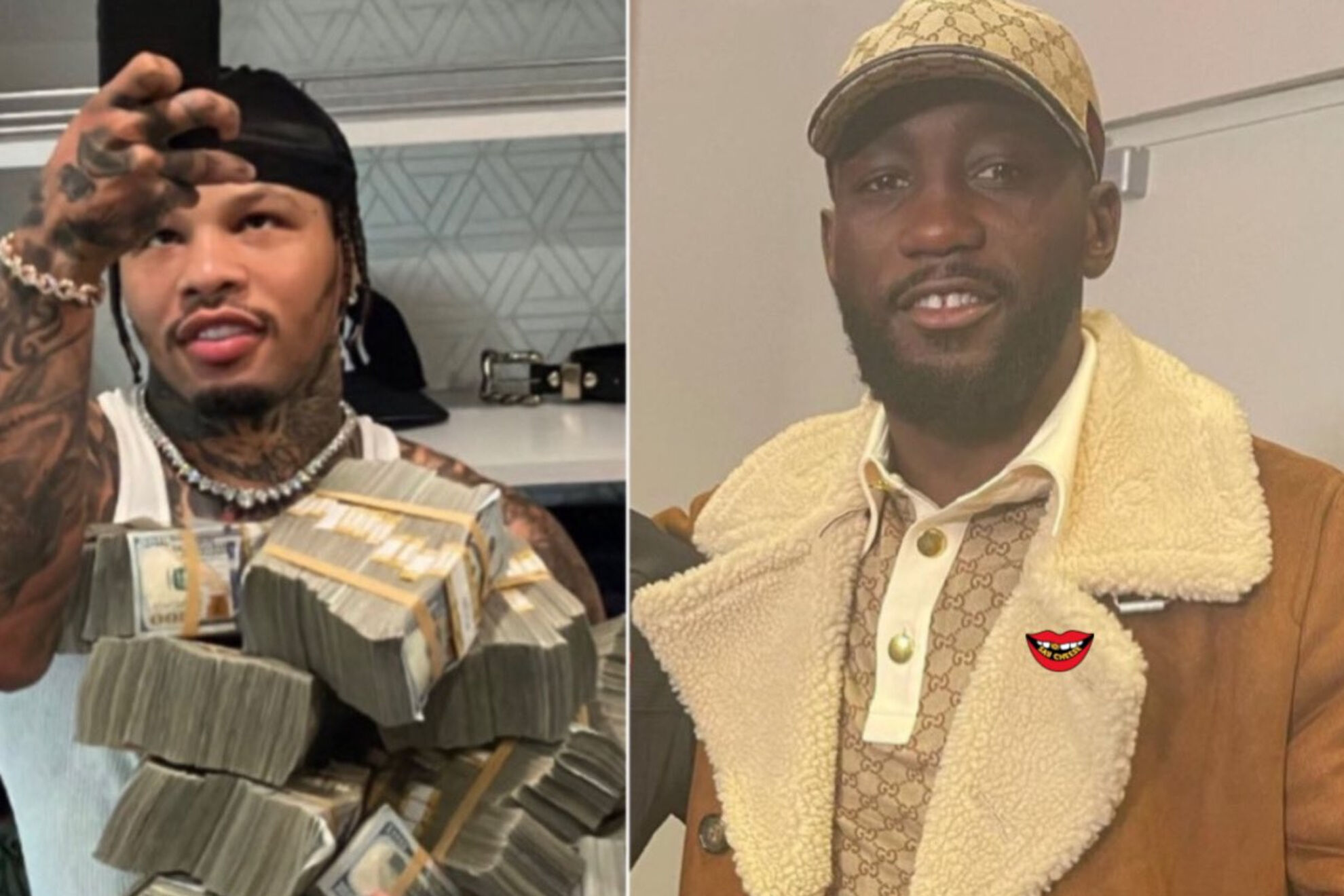 Gervonta Davis (Izq.) y Terence Crawford (Der.) mantienen una gran rivalidad