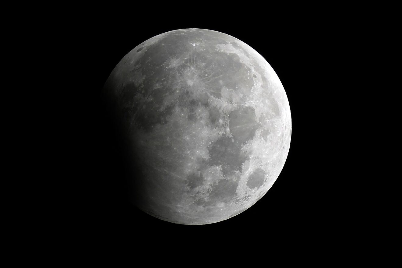 El eclipse lunar total ser visible en todo Estados Unidos.