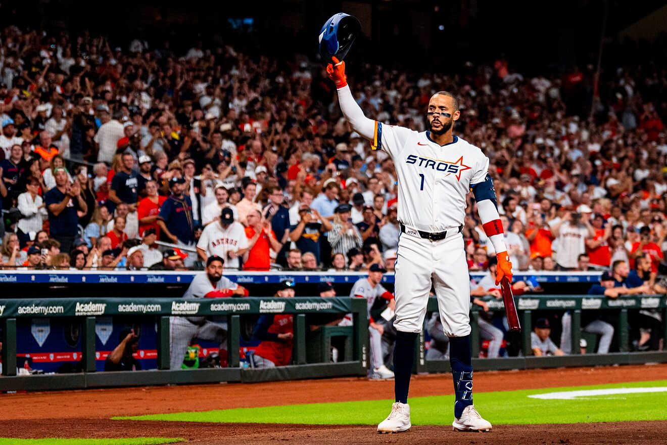 La explosión de Carlos Correa tras regresar a los Houston Astros hace...