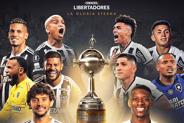 Atltico MIneiro y Botafogo disputarn el ttulo de la Copa Libertadores en 2024