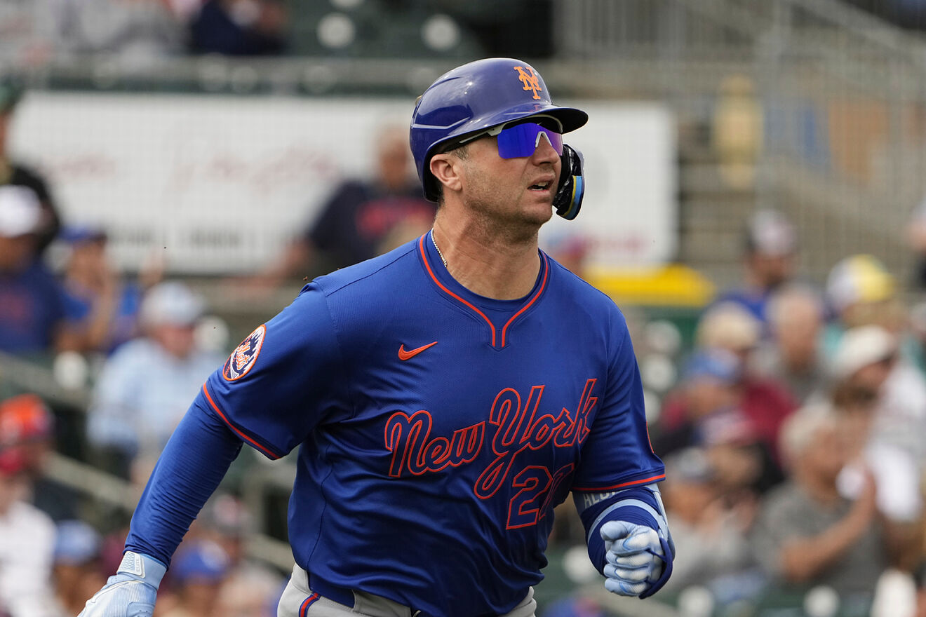 Pete Alonso hoy slo habla con el bat.