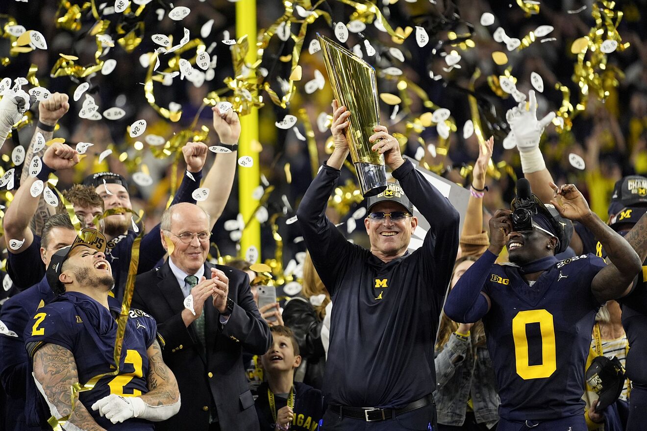 Los Michigan Wolverines fueron los campeones de 2024.