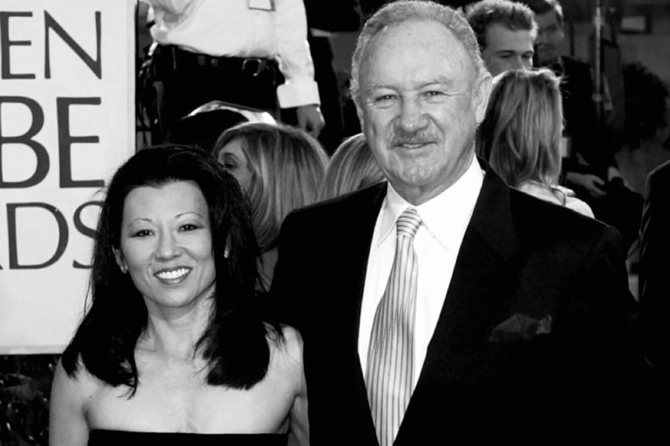 Betsy Arakawa (izq) y Gene Hackman (der)