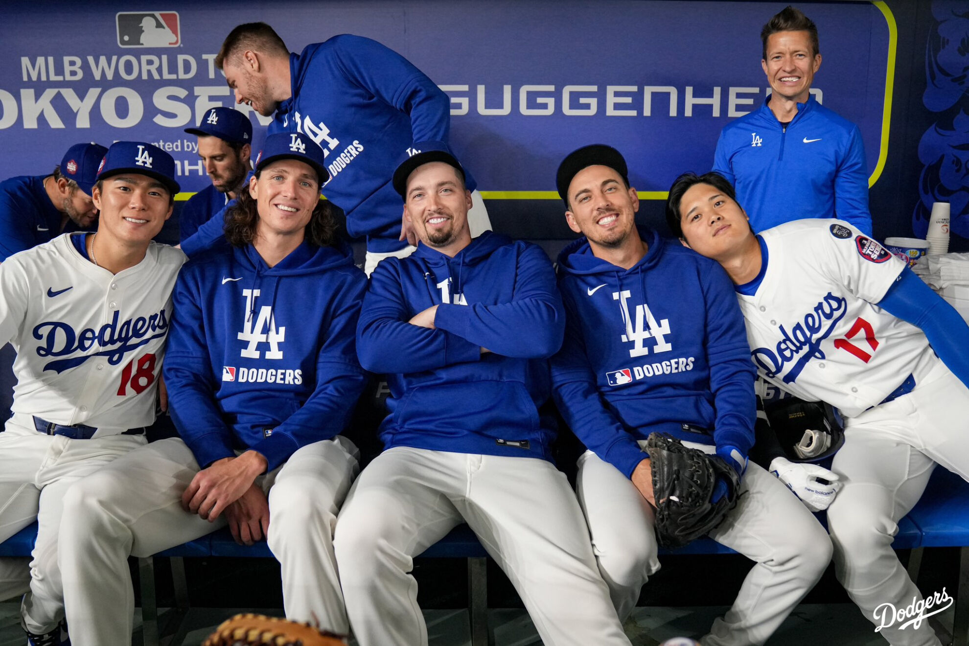 Los Angeles Dodgers cuentan con un dugout muy poderoso para esta temporada