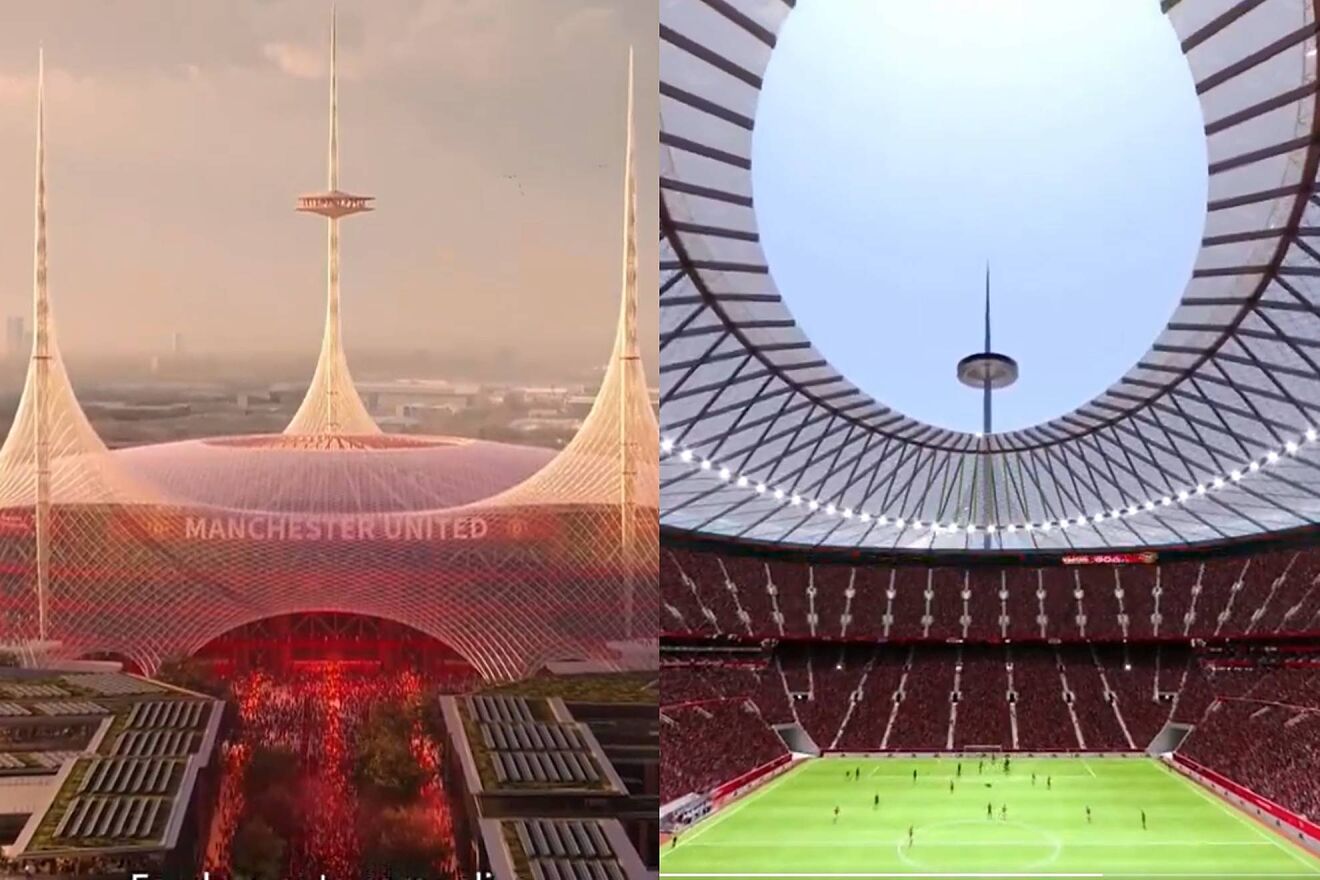 Concepto del nuevo estadio para el Manchester United