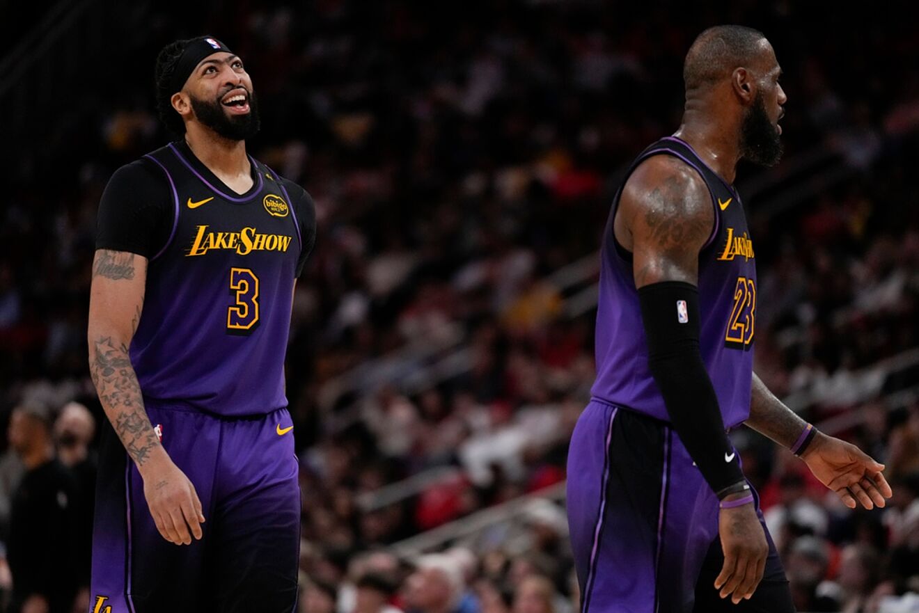 Los motivos por los que a LeBron James le estorbaba Anthony Davis en los Lakers